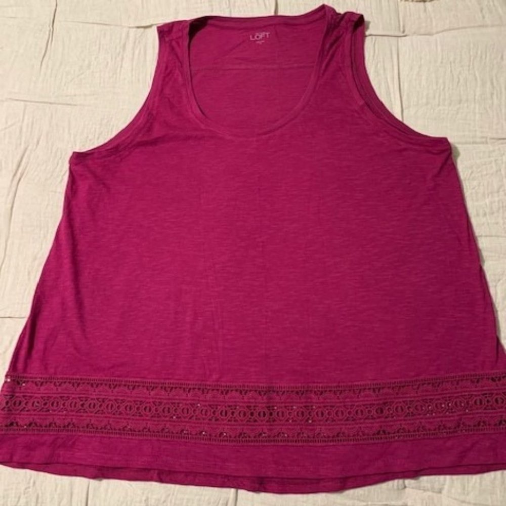 Ann Taylor Loft Sleeveless Tee